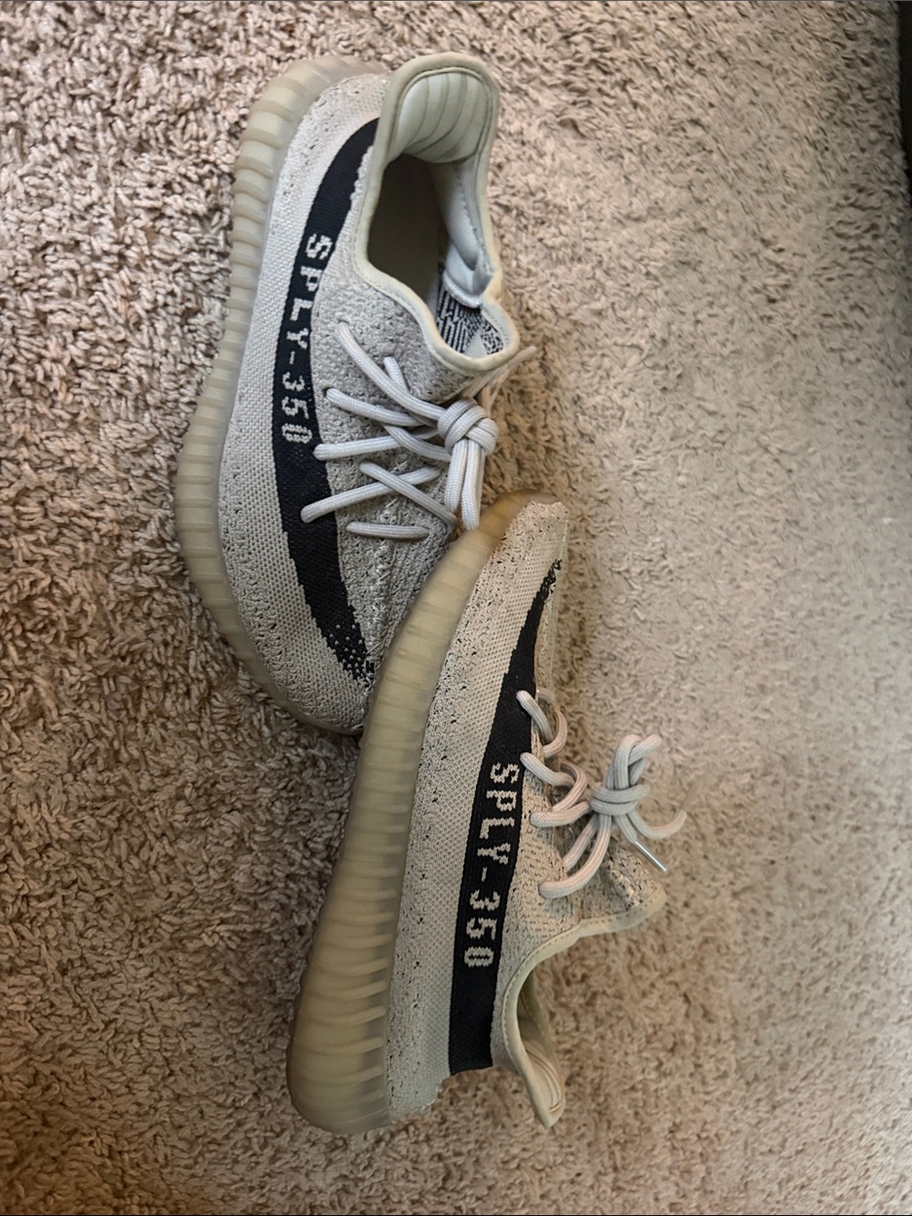 Yeezy Boost 350 V2 Gray with Black Stripe